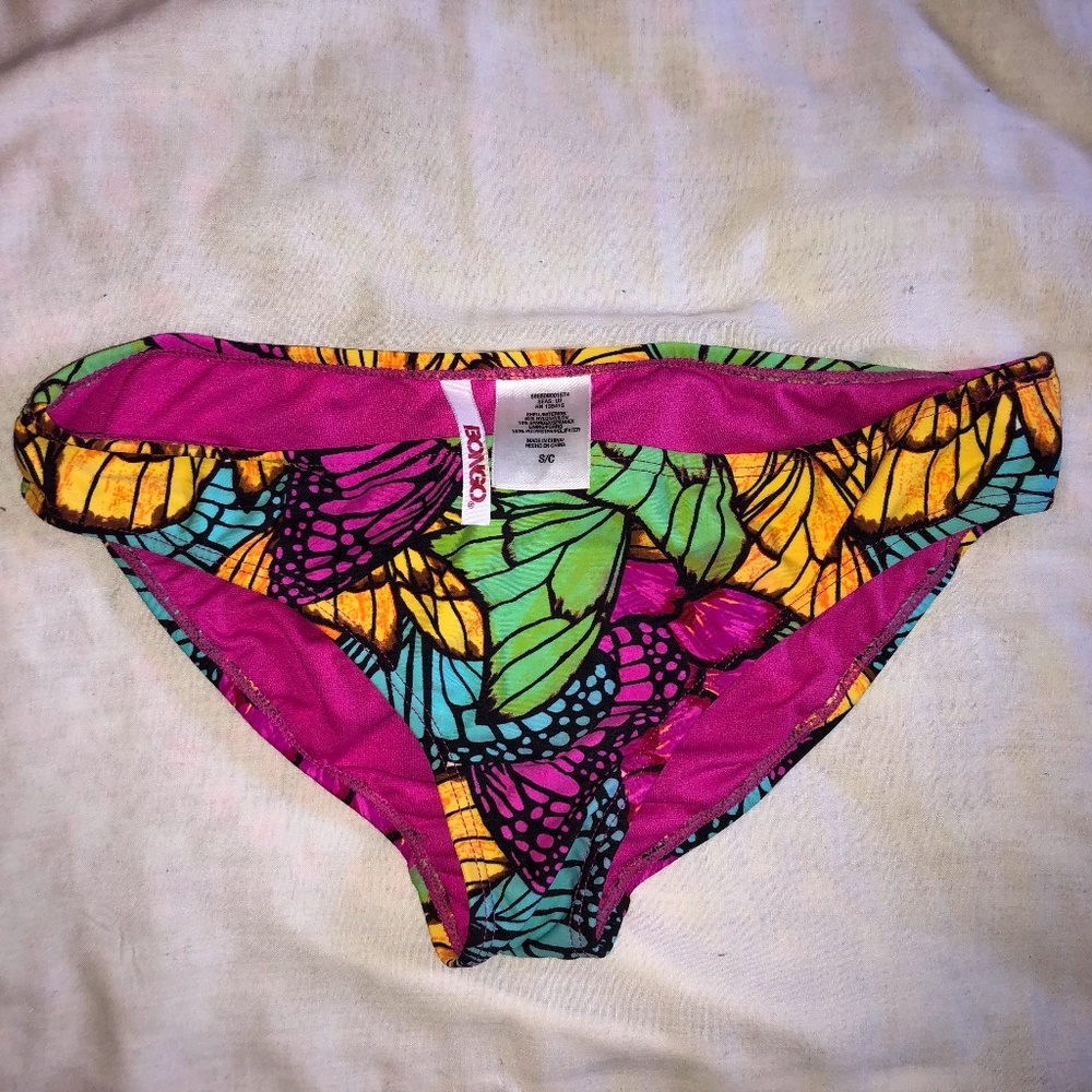 BONGO | Colorful Butterfly Bikini Bottoms